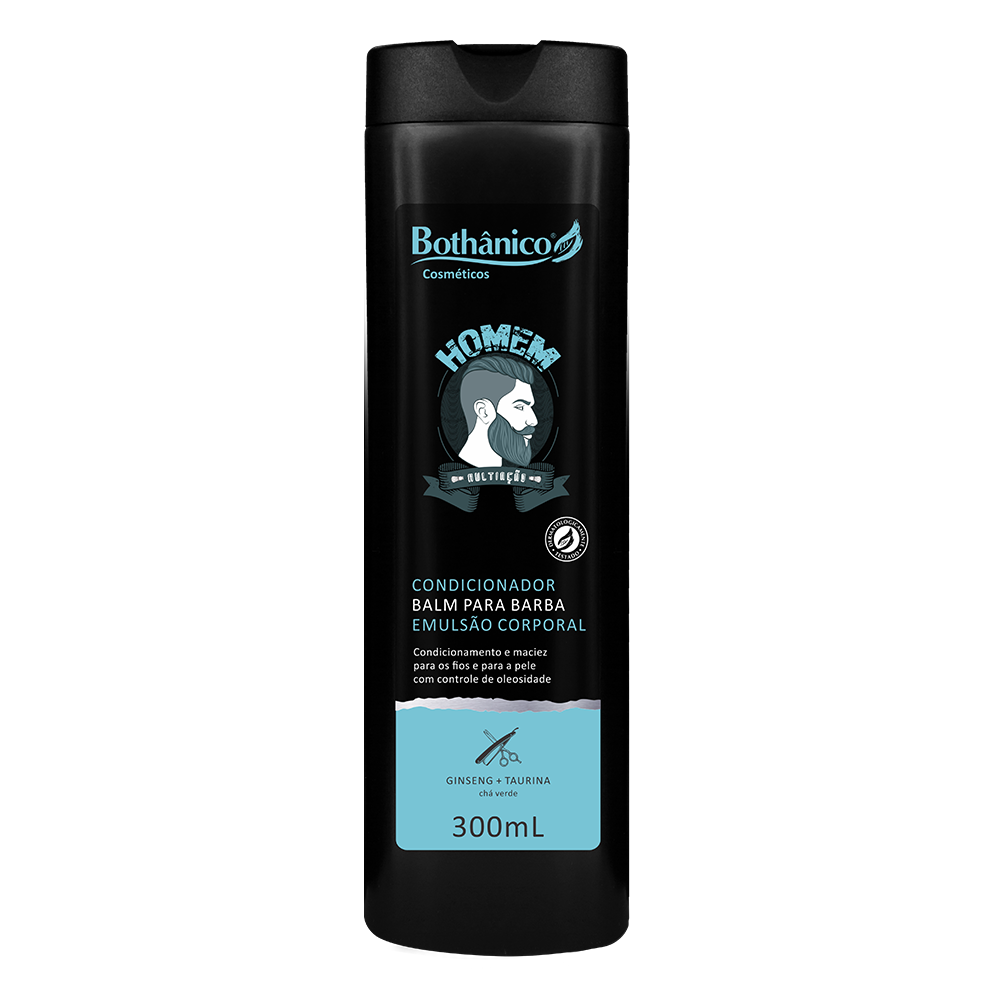 CONDICIONADOR BALM HOMEM MULT BOT HAIR 300ML CX12
