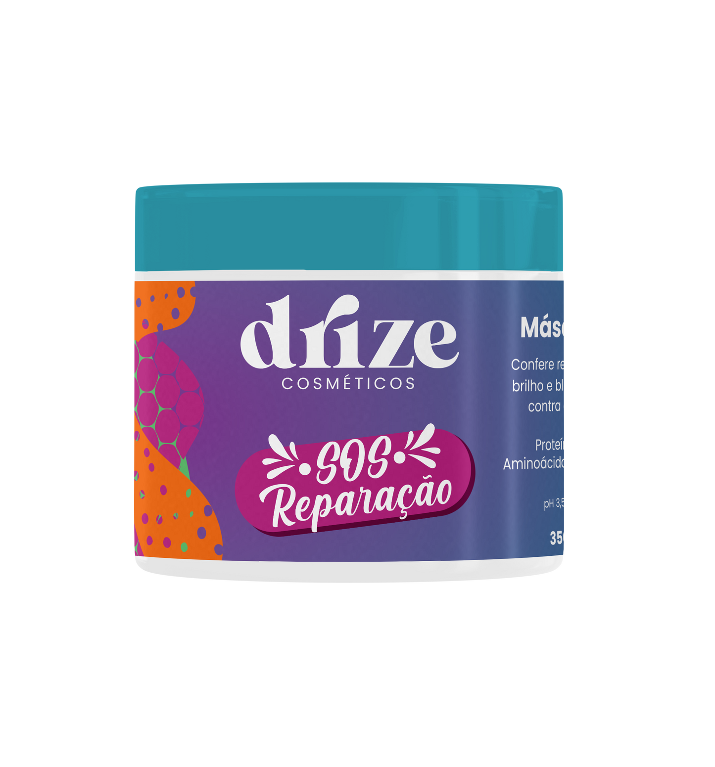 MASCARA SOS REPARAÇÃO DRIZE 350ML UN