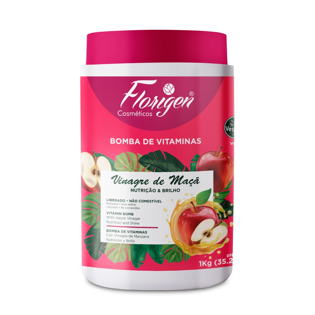 MASCARA VINAGRE DE MACA BOMBA VIT 1KG UN