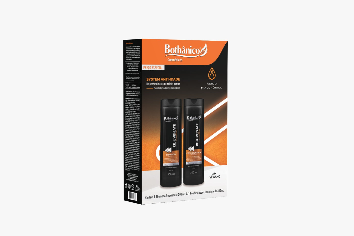 KIT REJUVENATE SH 300ML / CD 300ML BOT HAIR CX6
