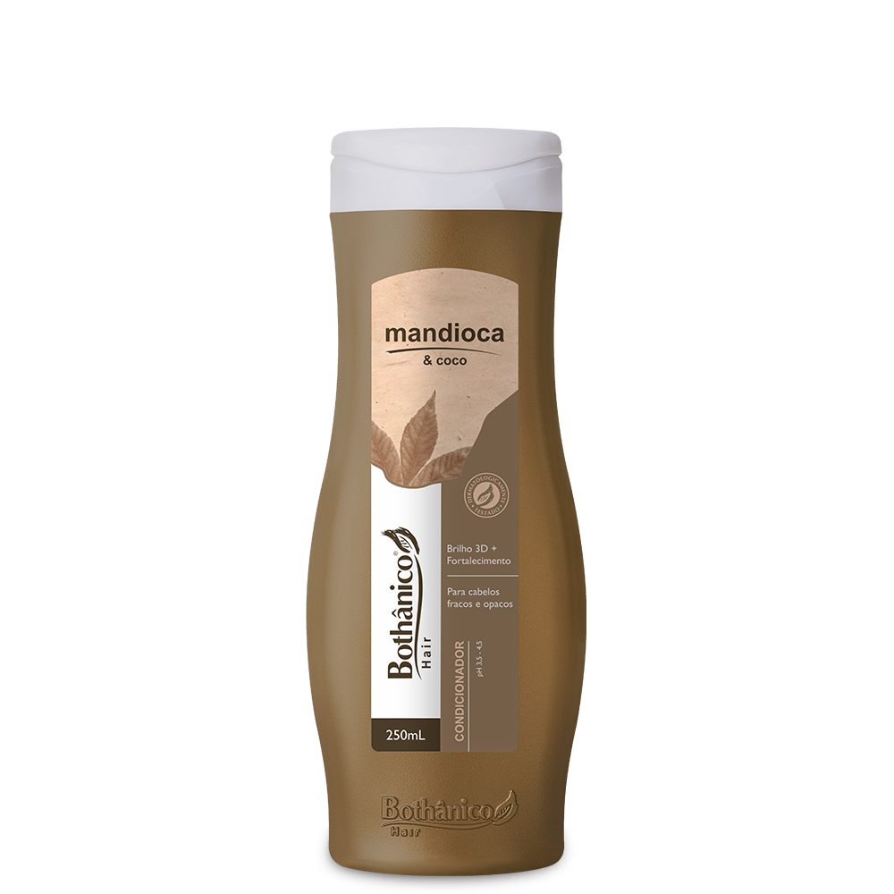 CONDICIONADOR MANDIOCA E COCO BOT HAIR 250ML CX12