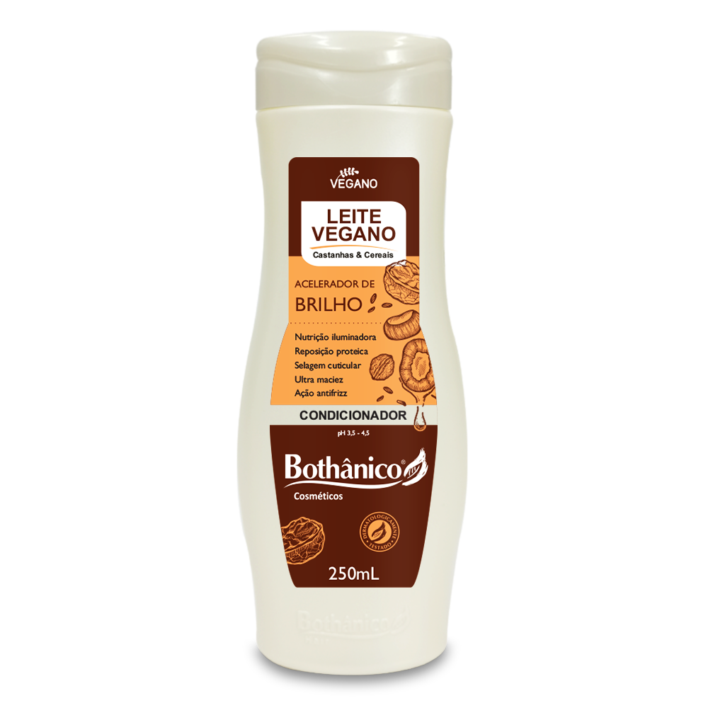 CONDICIONADOR LEITE VEGANO BOT HAIR 250ML CX12