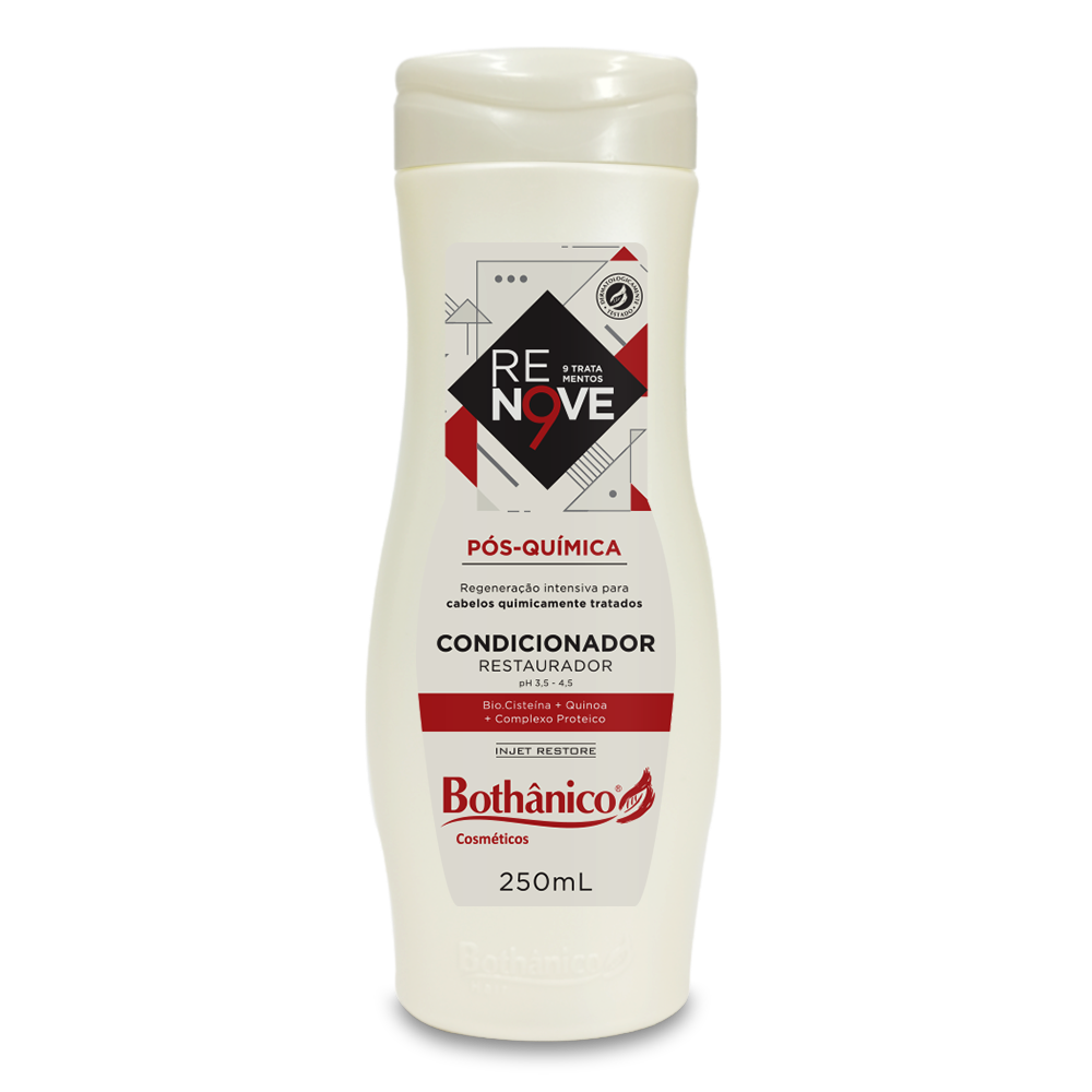 CONDICIONADOR RENOVE POS QUIMICA BOT HAIR 250ML CX12