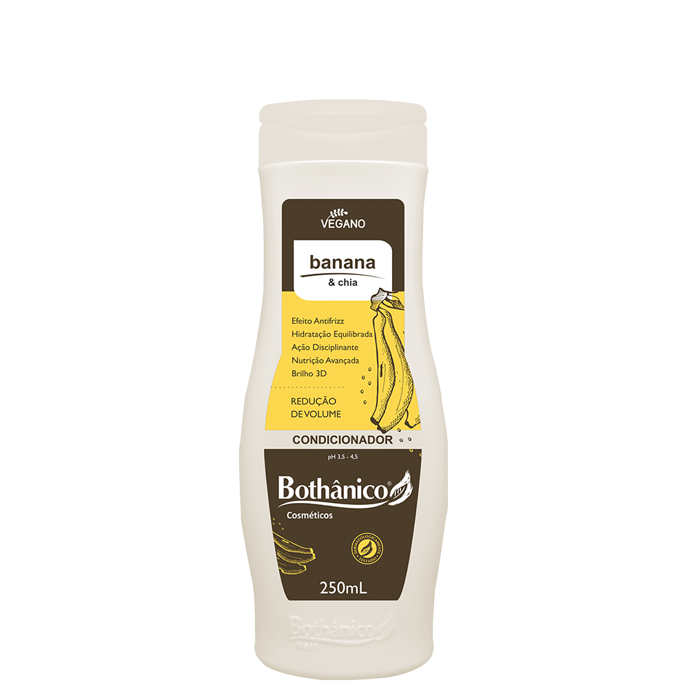 CONDICIONADOR BANANA & CHIA BOT HAIR 250ML CX12