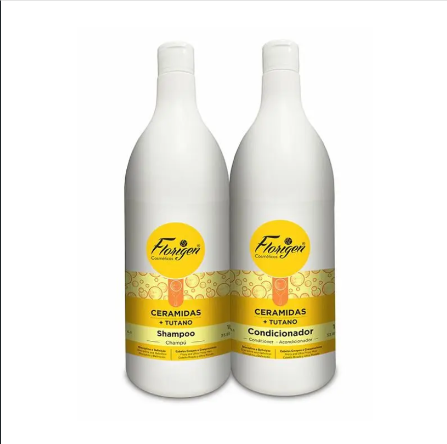 KIT CERAMIDAS & TUTANO SH/CD 1L FLORIGEN UN