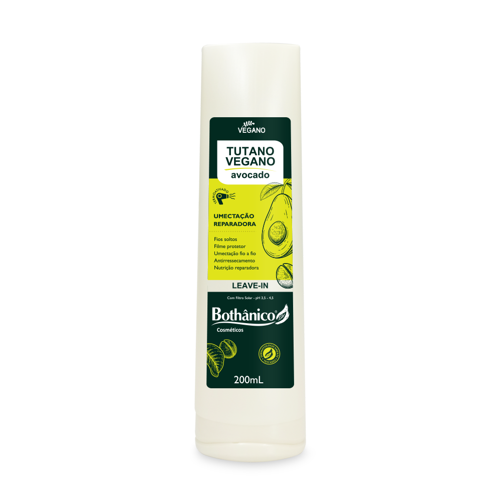 LEAVE IN TUTANO VEGANO - AVOCADO 200ML CX12