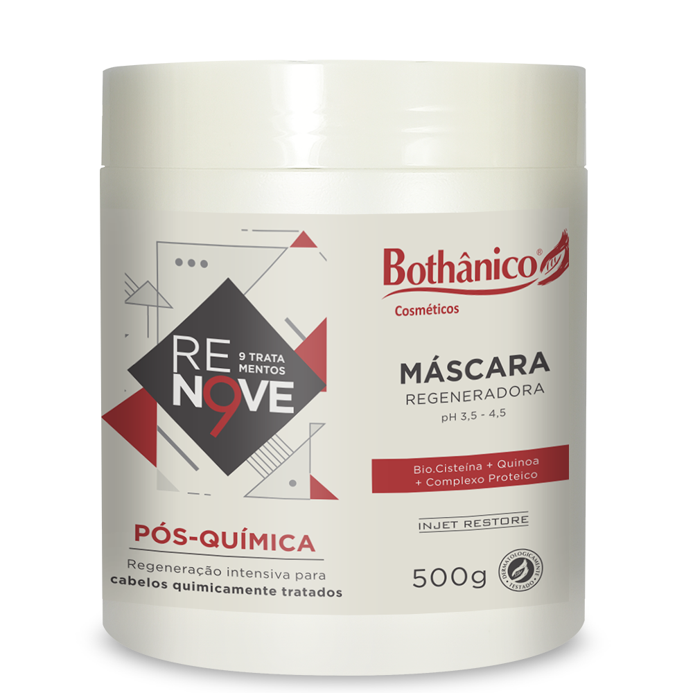 MASCARA RENOVE POS QUIMICA BOT HAIR EXP 500G CX12