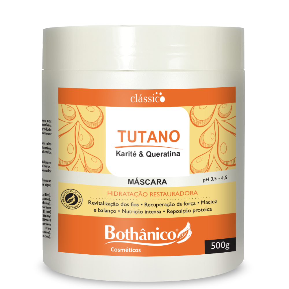 MASCARA TUTANO BOT HAIR 500G UN (NOVO)