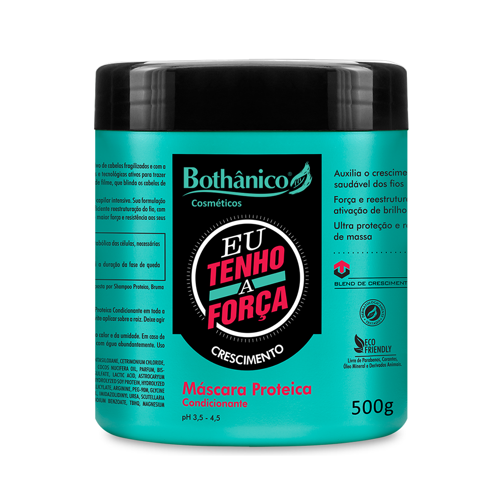 MASCARA PROT EU TENHO A FORCA BOT HAIR EXP 500G UN