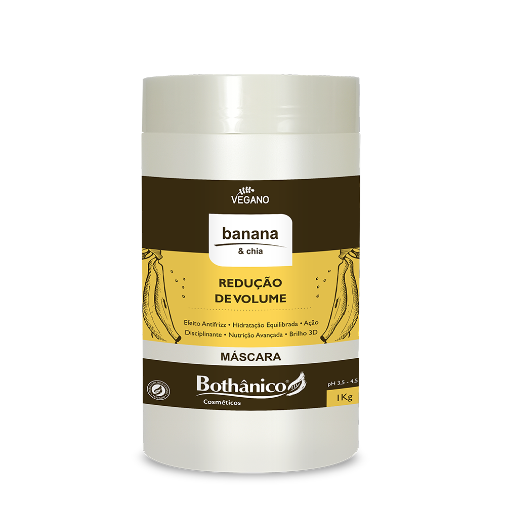 MASCARA BANANA E CHIA 1KG UN