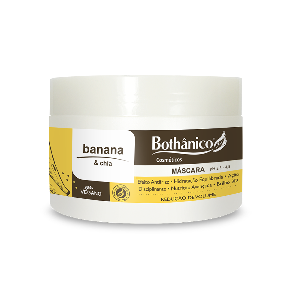 MASCARA BANANA & CHIA BOT HAIR EXP 250G UN