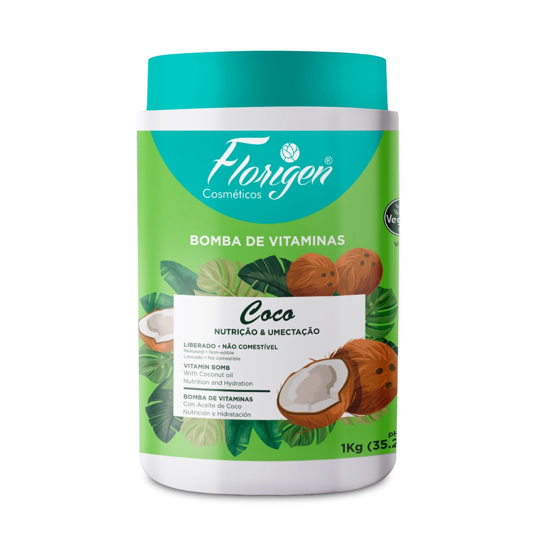 MASCARA COCO BOMBA VIT 1KG UN