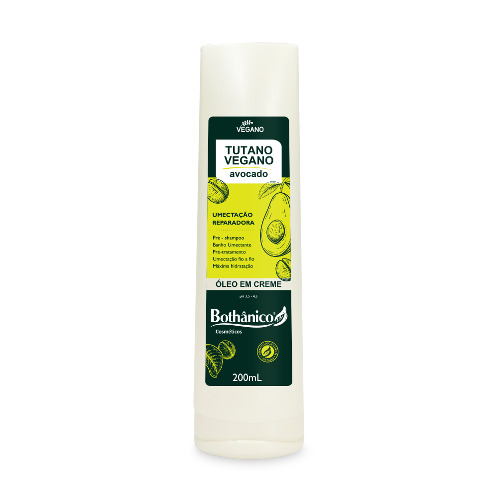 OLEO EM CREME TUTANO VEGANO - AVOCADO 200ML CX12