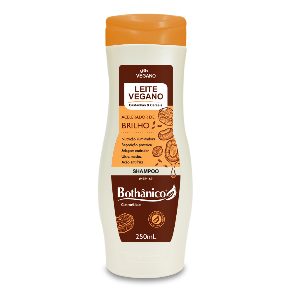 SHAMPOO LEITE VEGANO BOT HAIR 250ML CX12