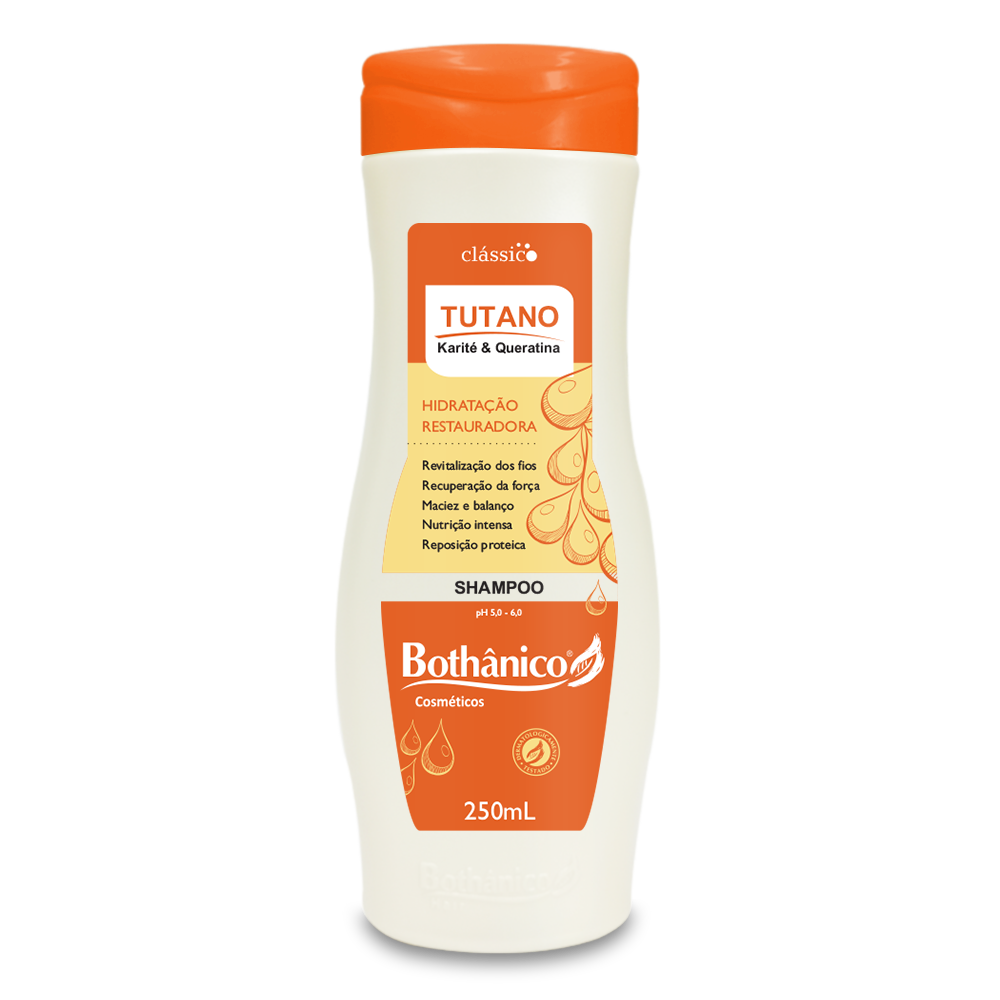 SHAMPOO TUTANO BOT HAIR 250ML CX12 (NOVO)