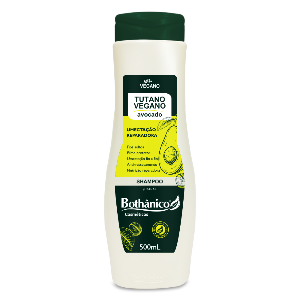 SHAMPOO TUTANO VEGANO - AVOCADO 500ML UN