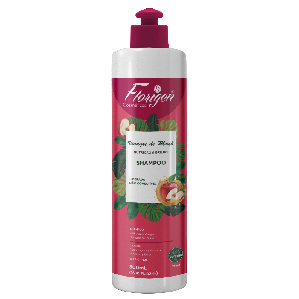 SHAMPOO VINAGRE DE MACA 500ML UN