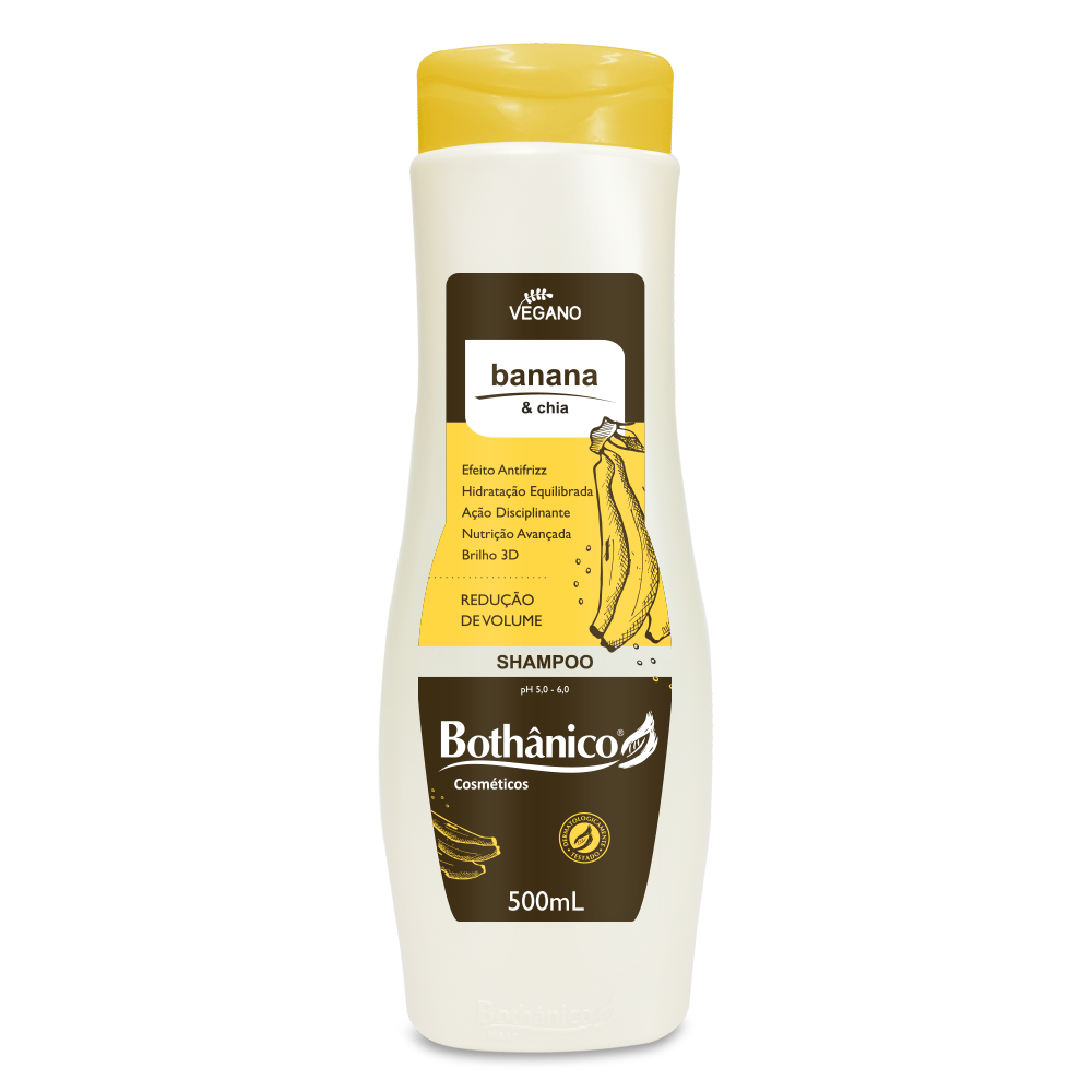 SHAMPOO BANANA & CHIA BOT HAIR 500ML UN